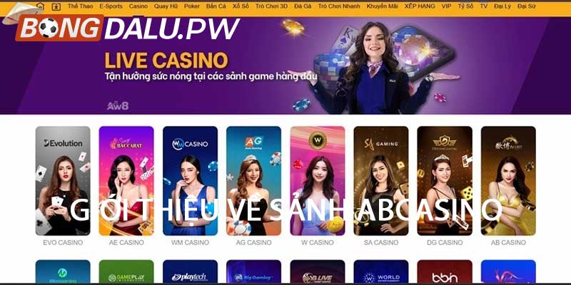 Giới thiệu về sảnh ABCASINO